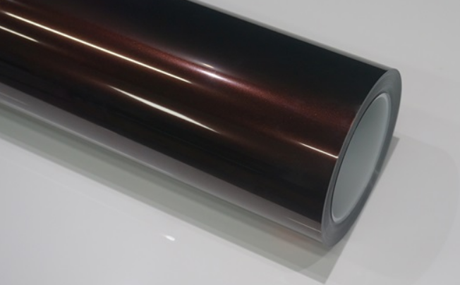 COLORED SERIES: METALLIC BLACK ROSE - COLORED PPF 5ft x 50ft (Full Roll)