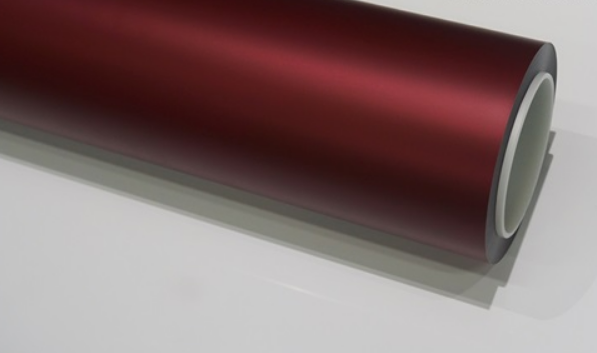 COLORED SERIES: SATIN GHOST RED - COLORED PPF 5ft x 50ft (Full Roll)