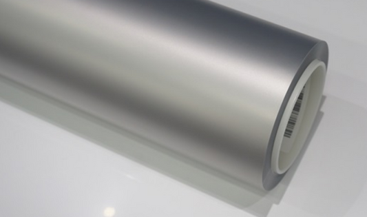 COLORED SERIES: SATIN ALUMINUM SILVER - COLORED PPF 5ft x 50ft (Full Roll)